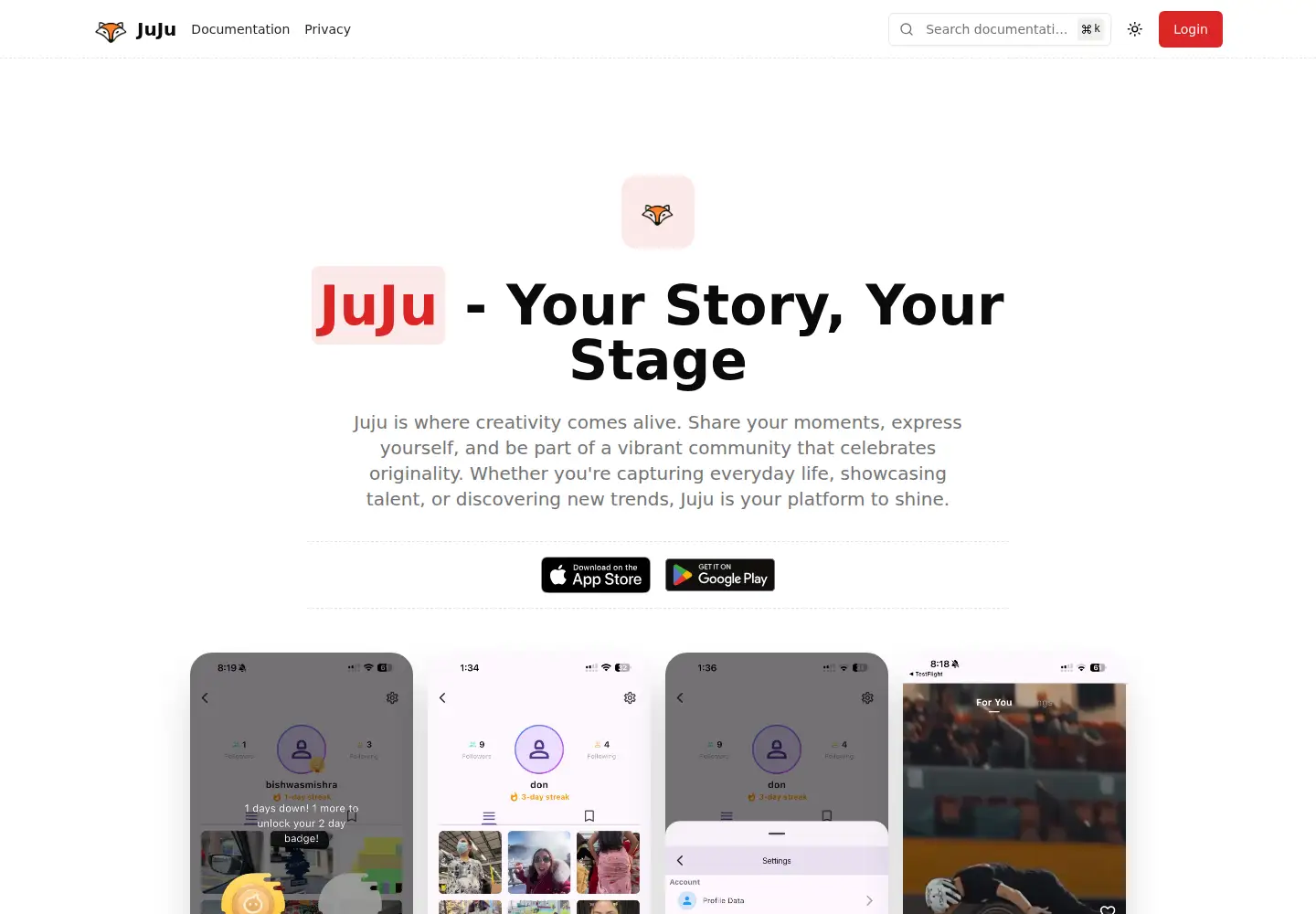 Captured homepage of jujuconnect.com in the current scan
