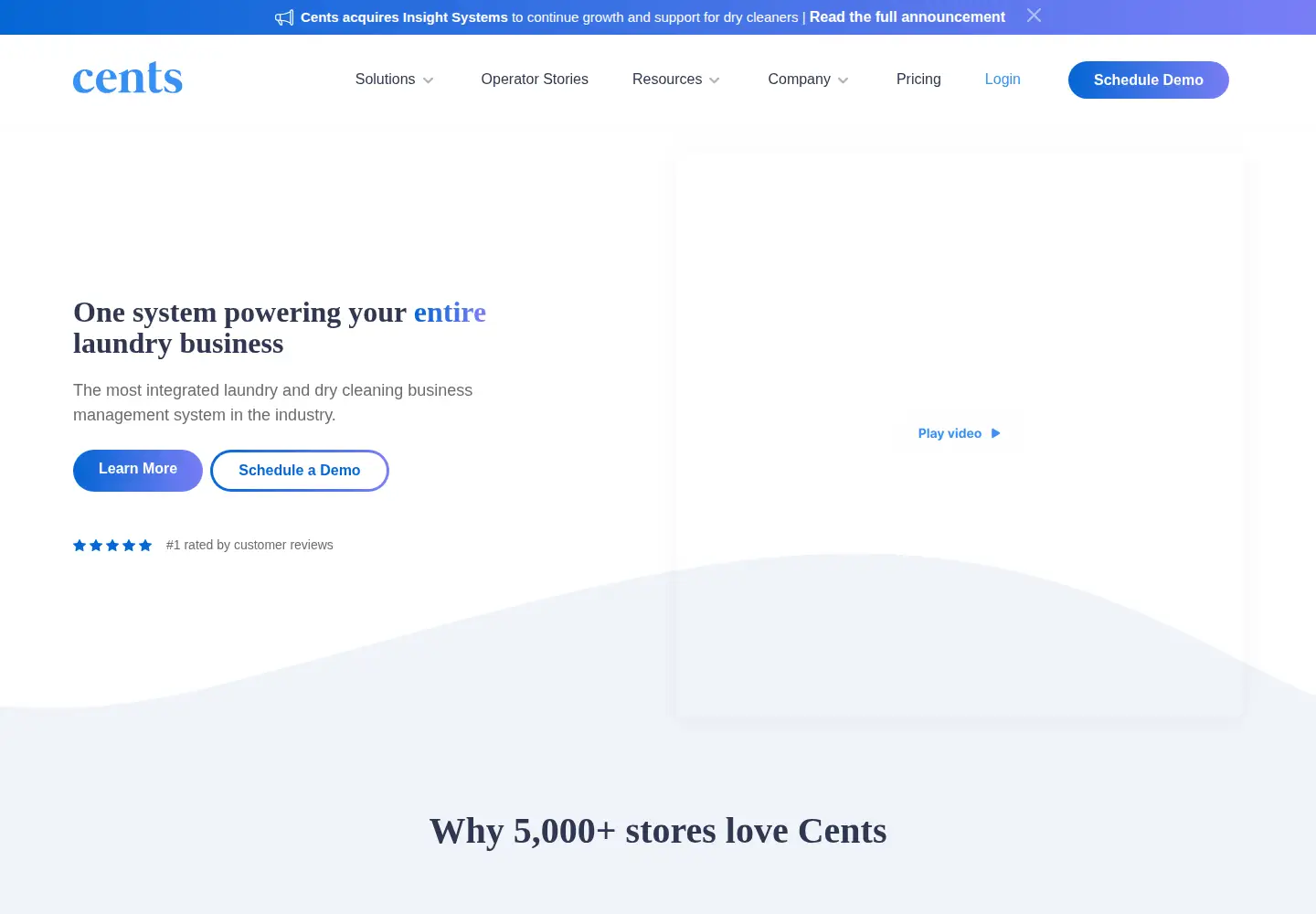 Screenshot of trycents.com