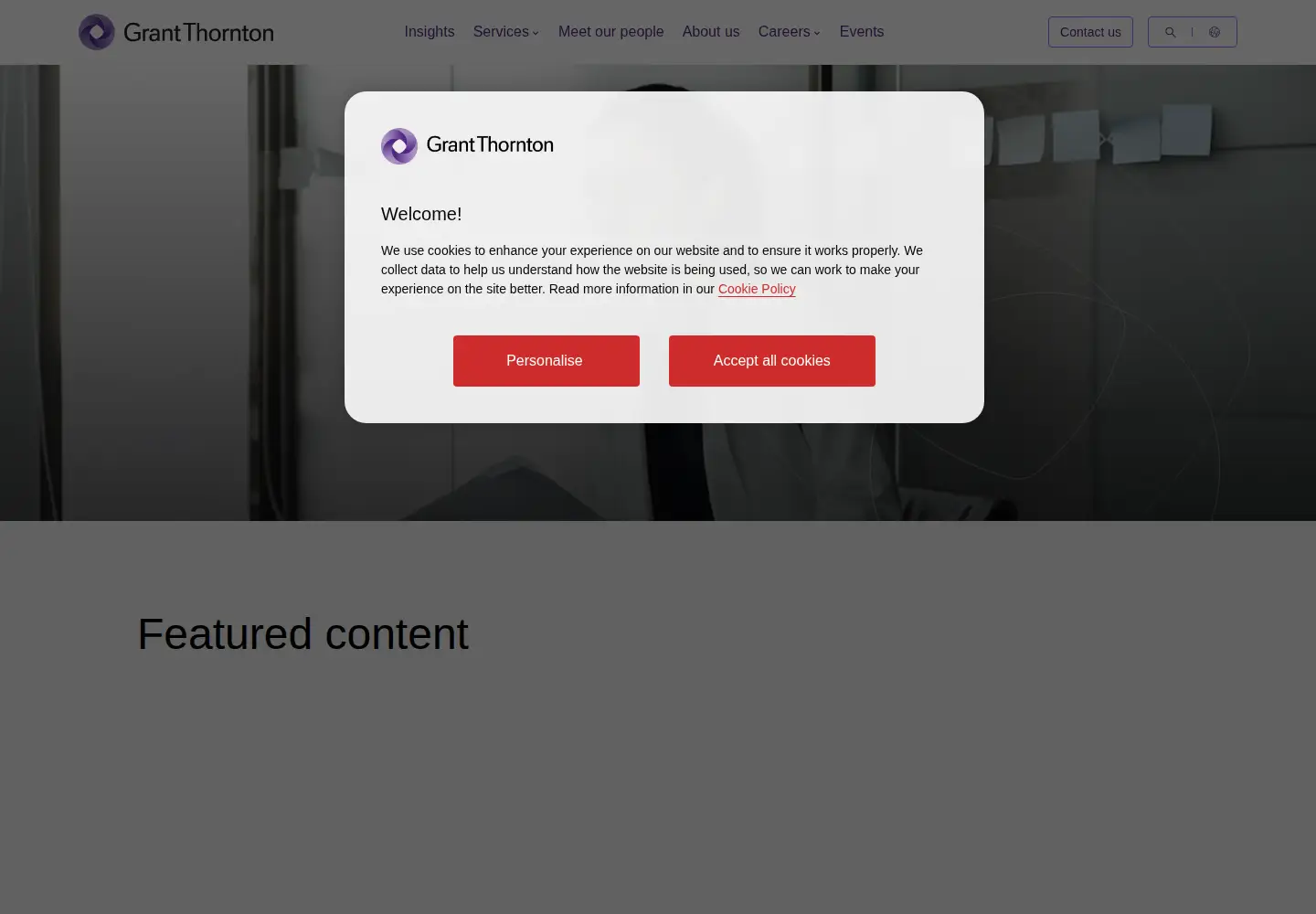 Captured homepage of grantthornton.sg in the current scan