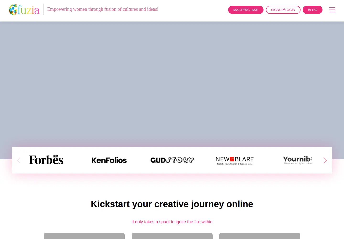 Screenshot of fuzia.com