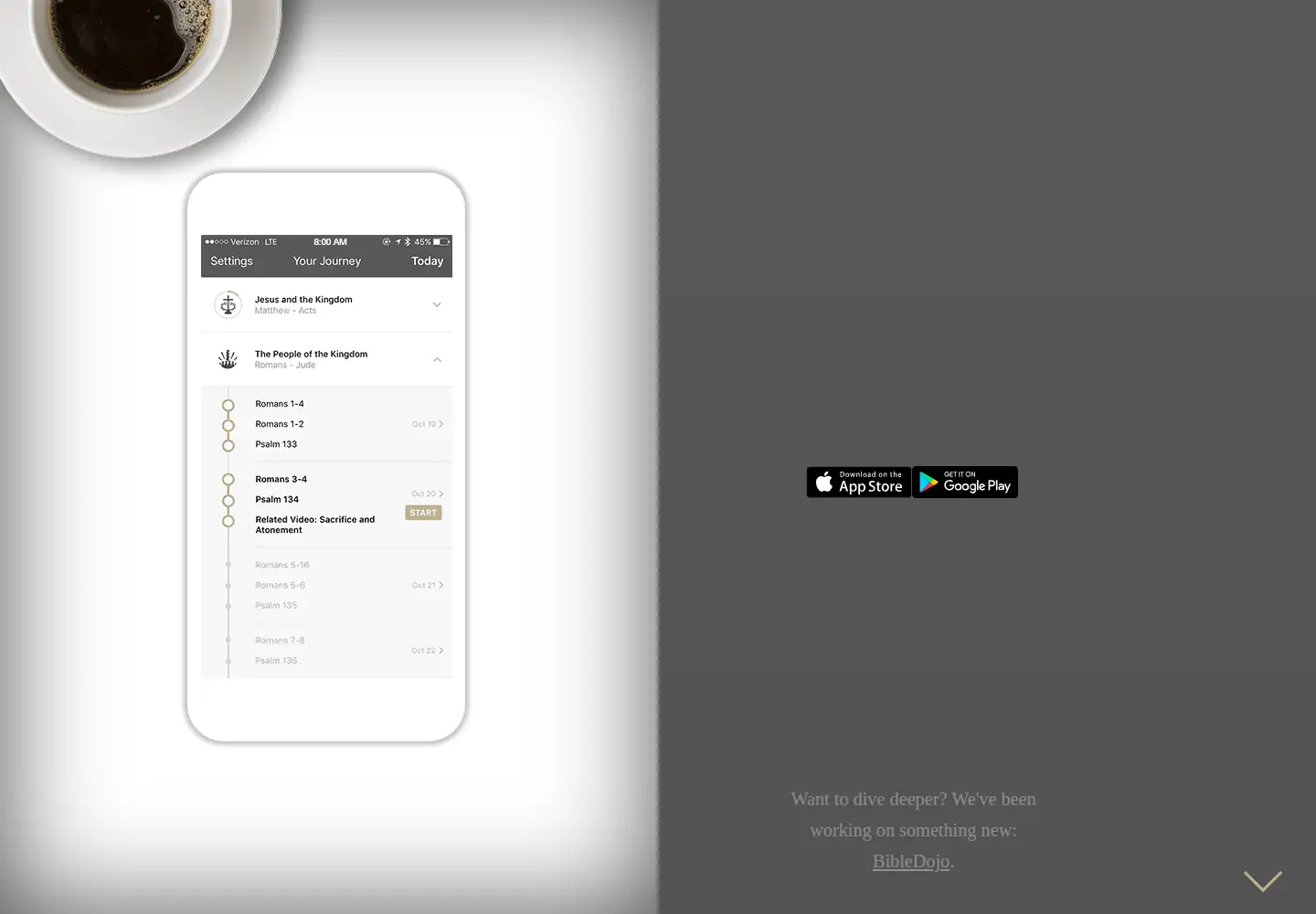 Screenshot of readscripture.org