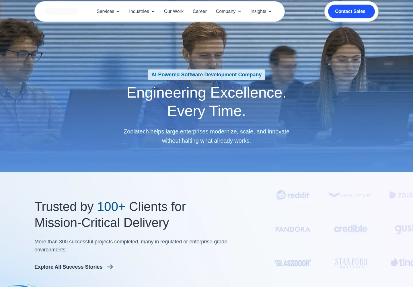 Screenshot of zoolatech.com