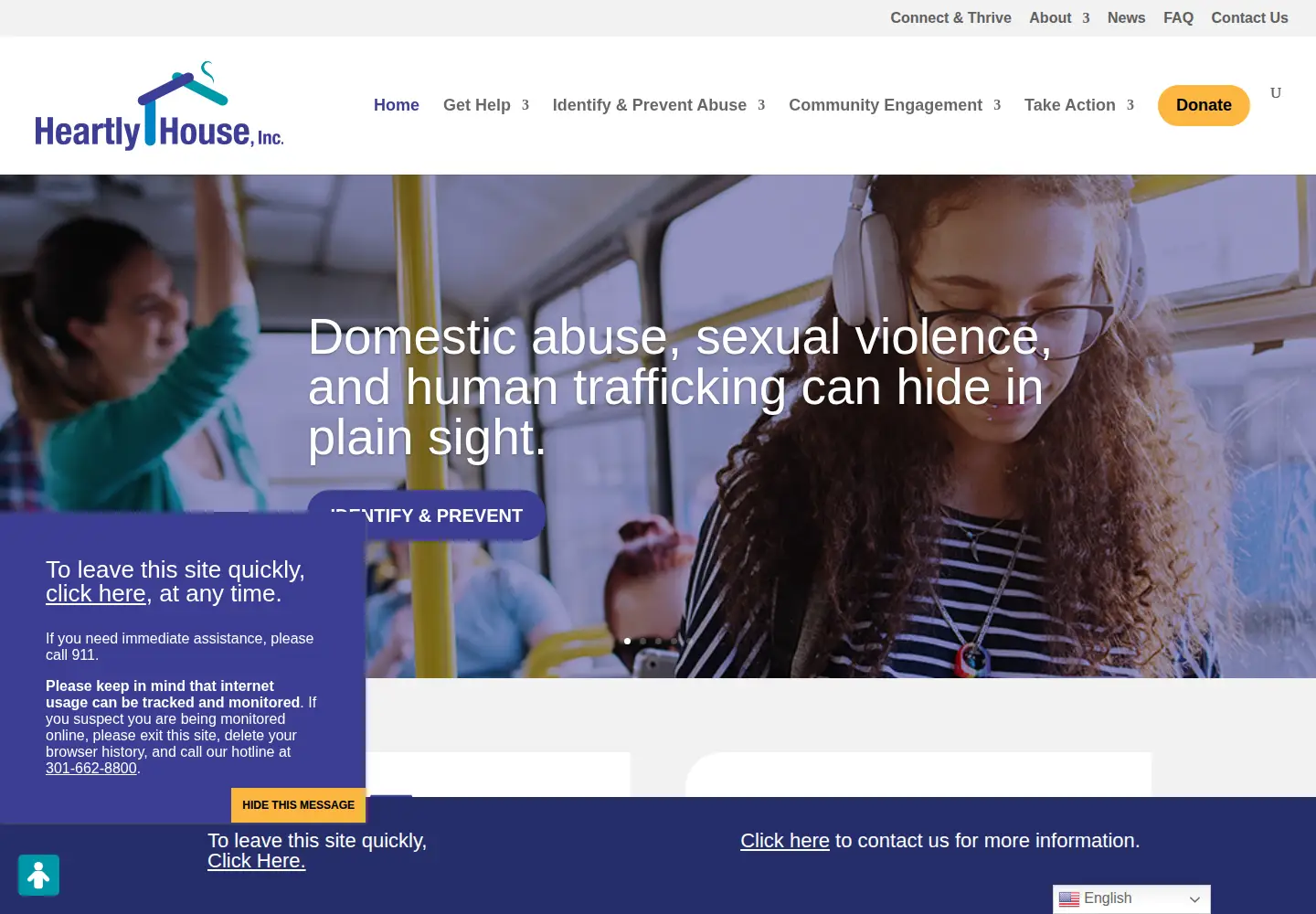 Screenshot of heartlyhouse.org