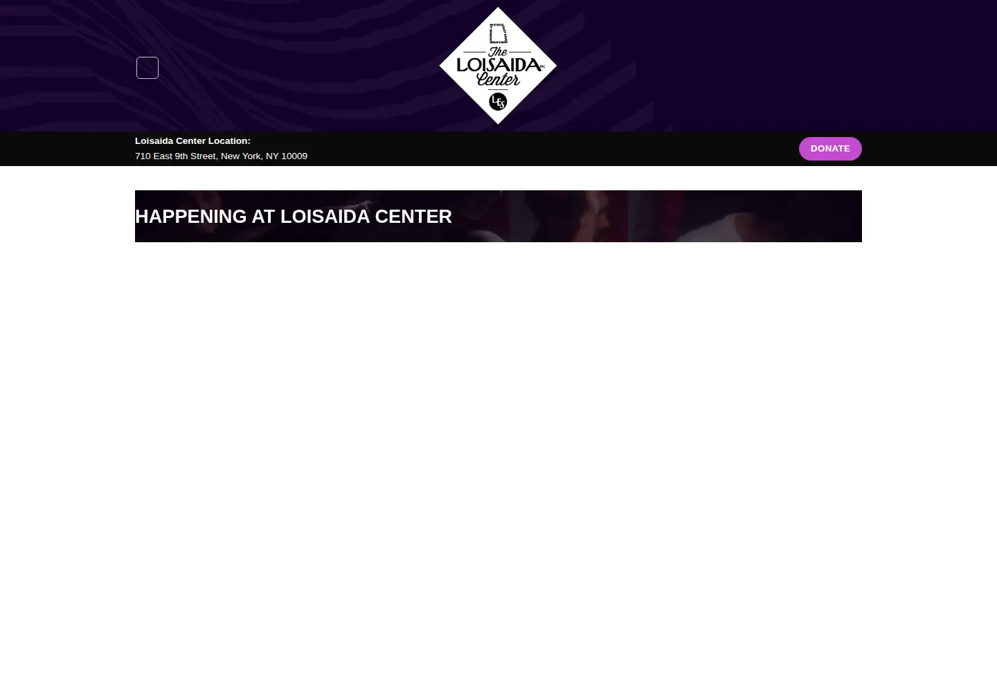 Screenshot of loisaida.org