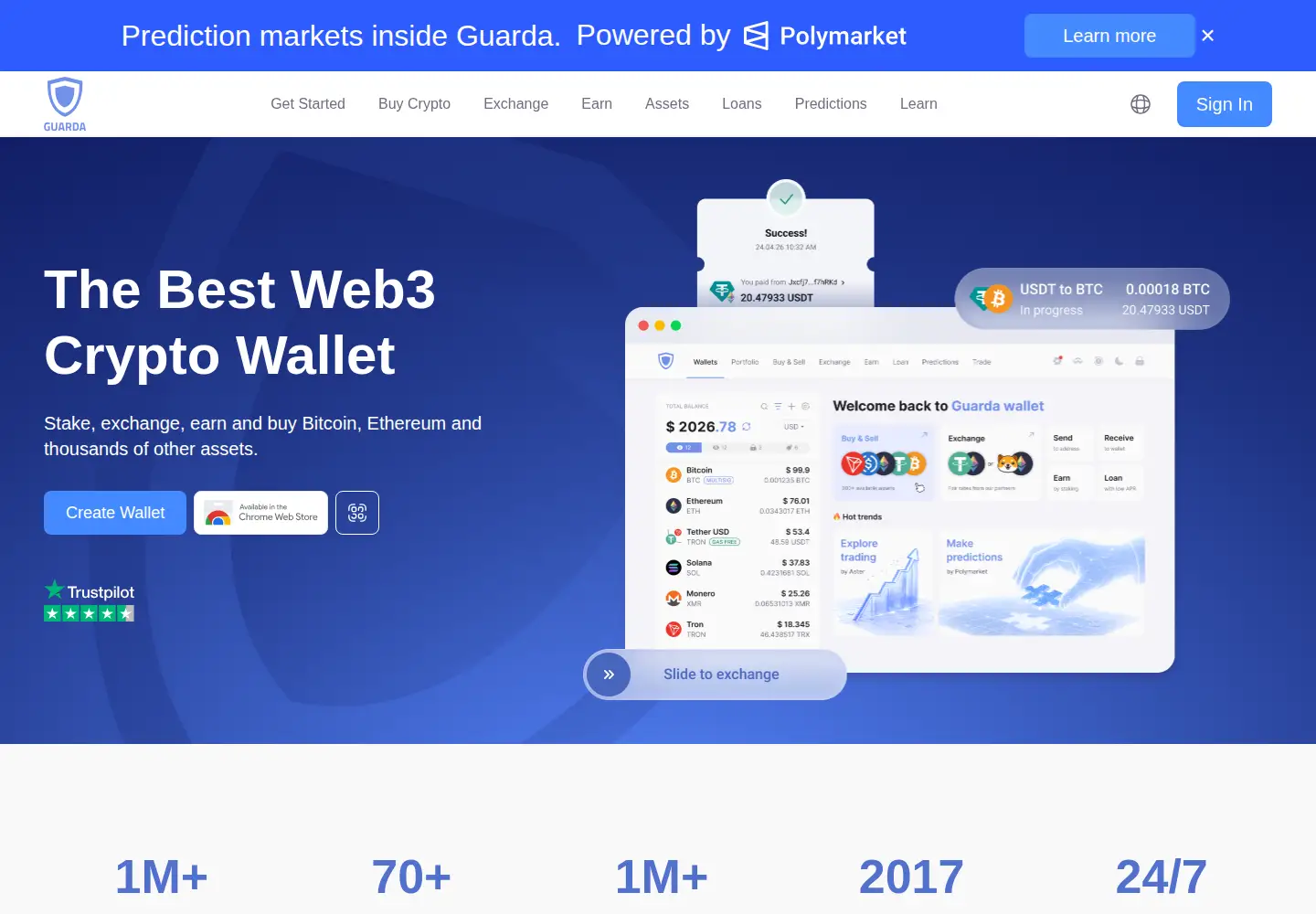 Screenshot of guarda.com