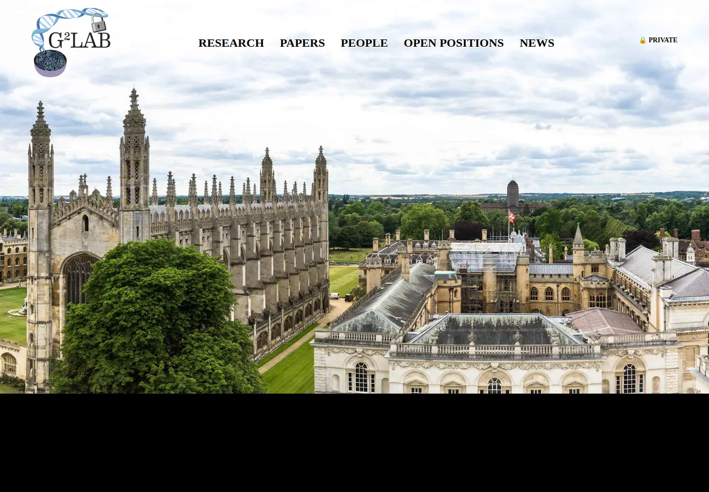Screenshot of g2lab.org