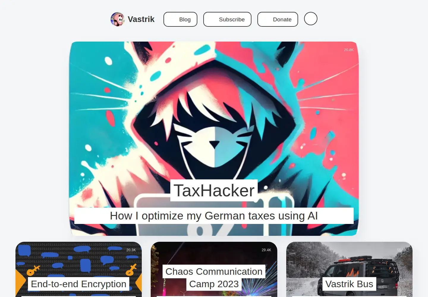 Screenshot of vas3k.com