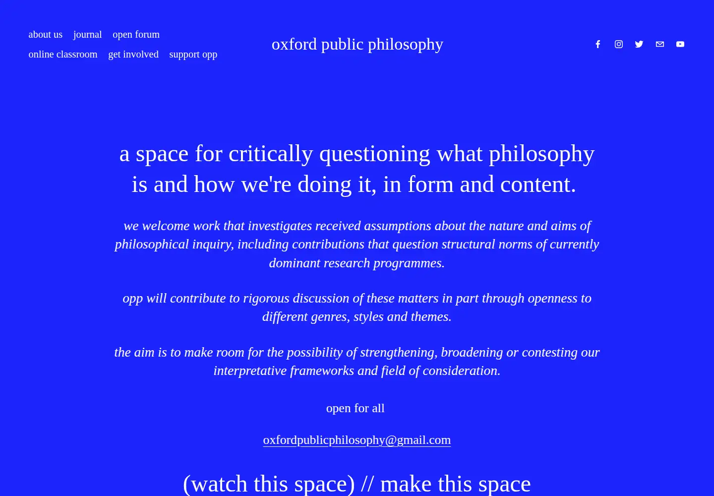 Screenshot of oxfordpublicphilosophy.com