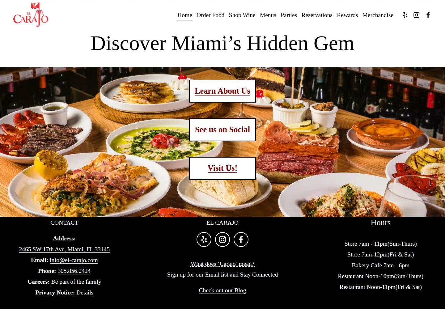 Screenshot of el-carajo.com