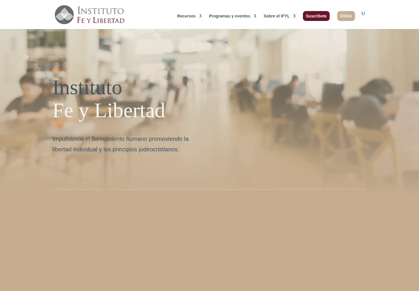 Screenshot of feylibertad.org