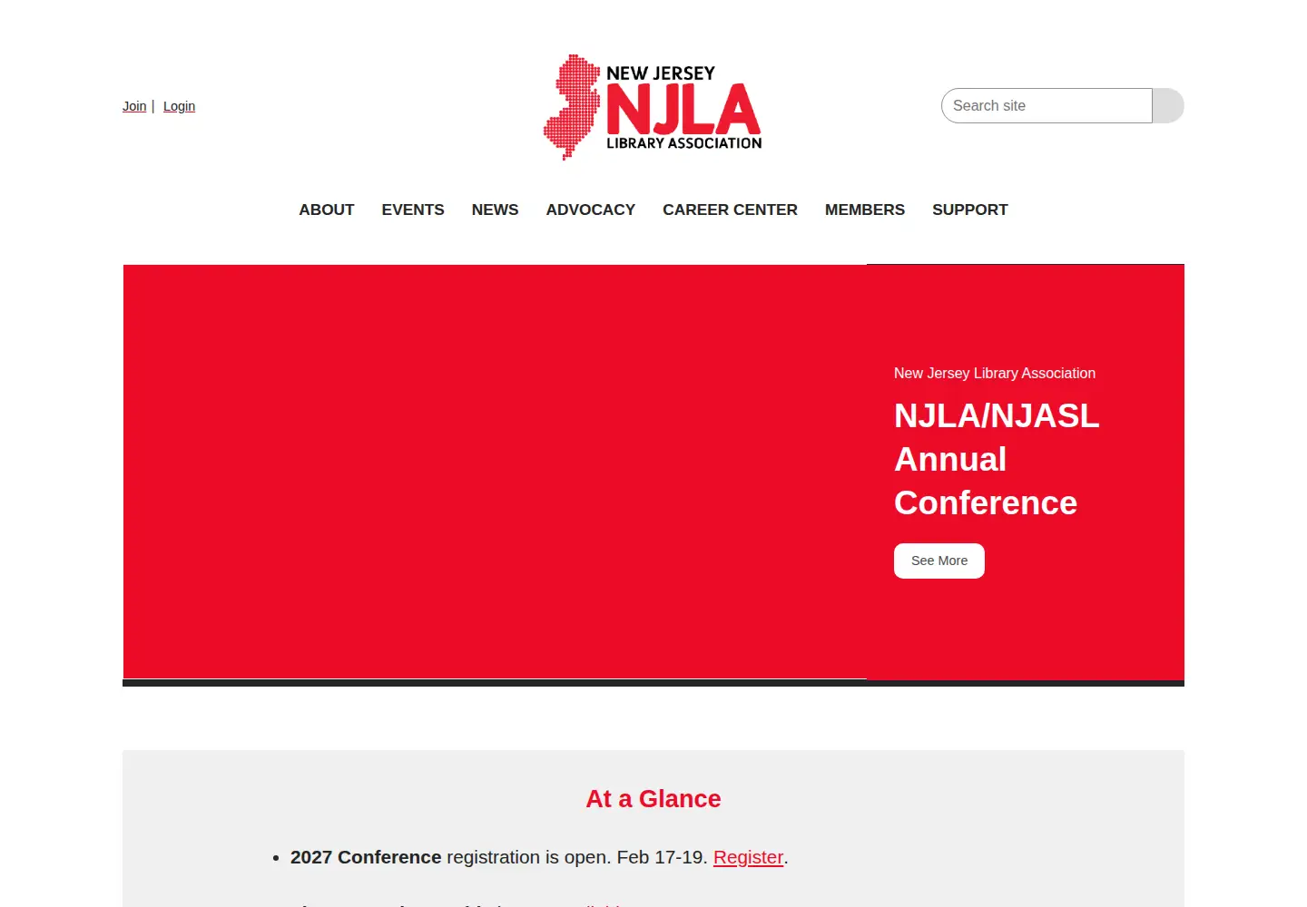 Screenshot of njla.org