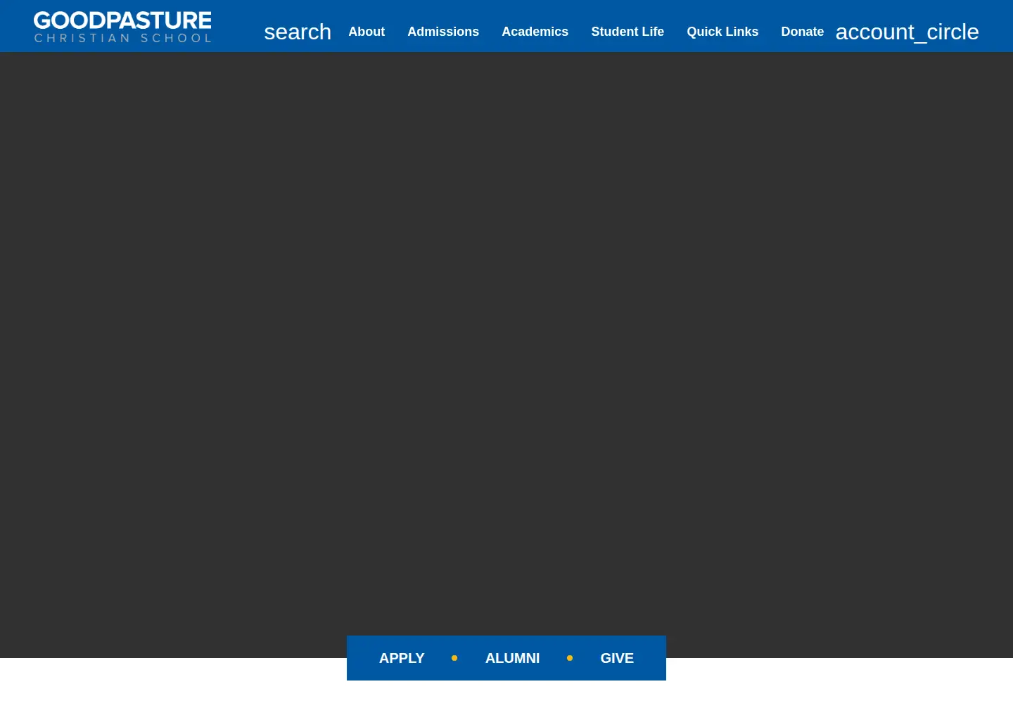 Screenshot of goodpasture.org