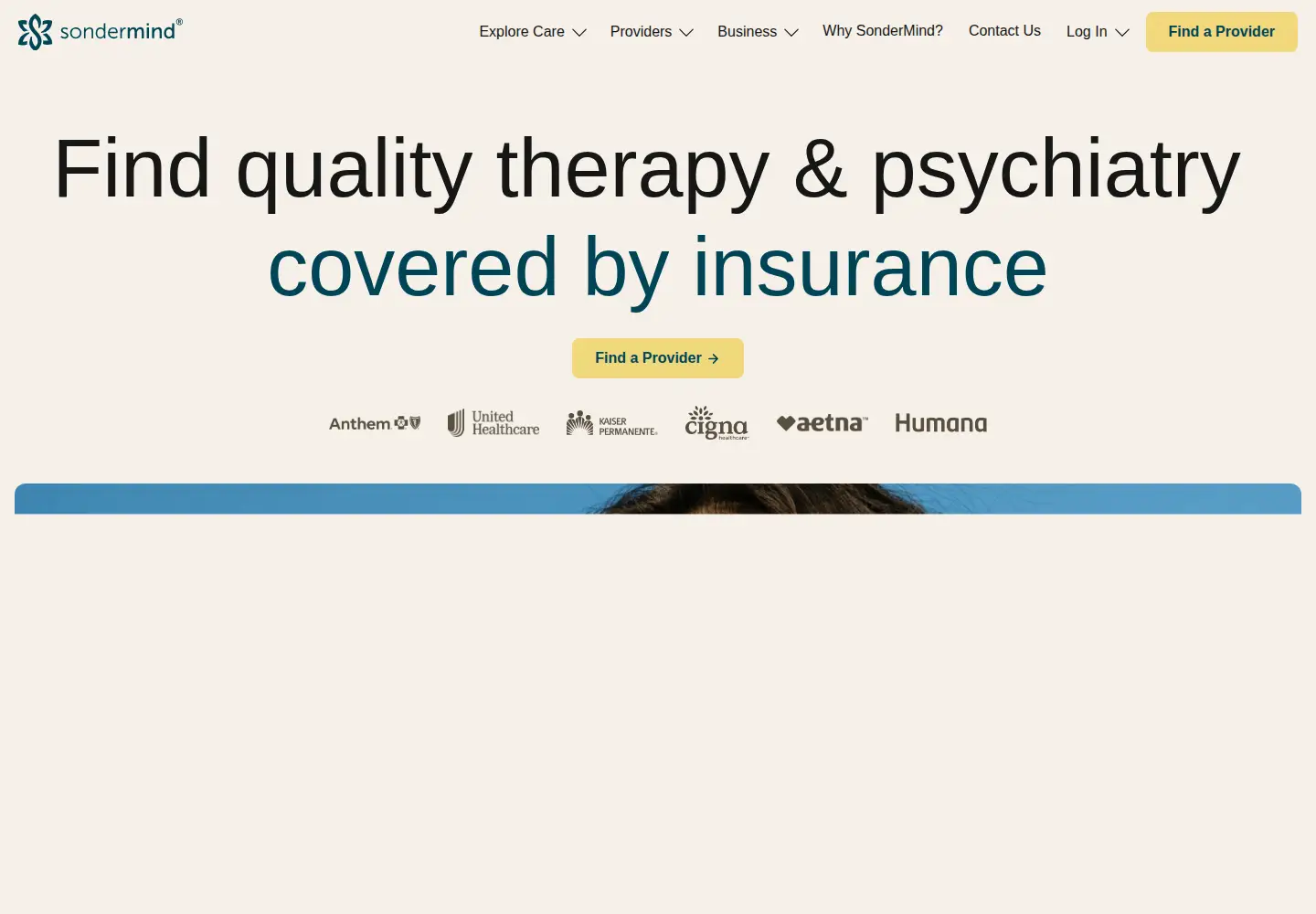 Screenshot of sondermind.com