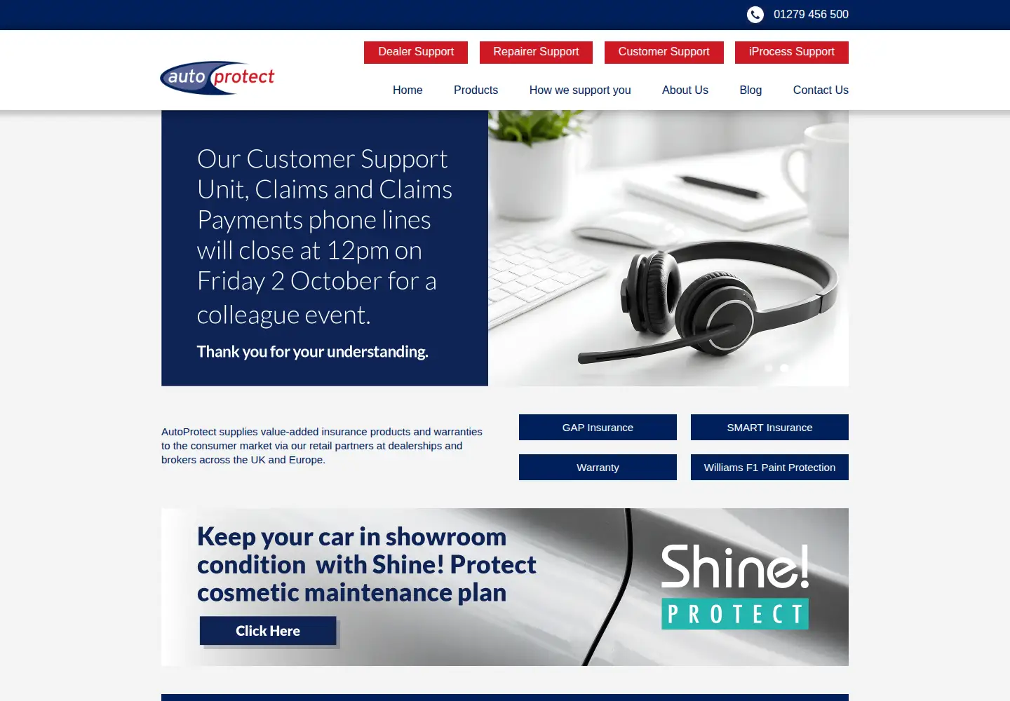 Screenshot of autoprotect.co.uk