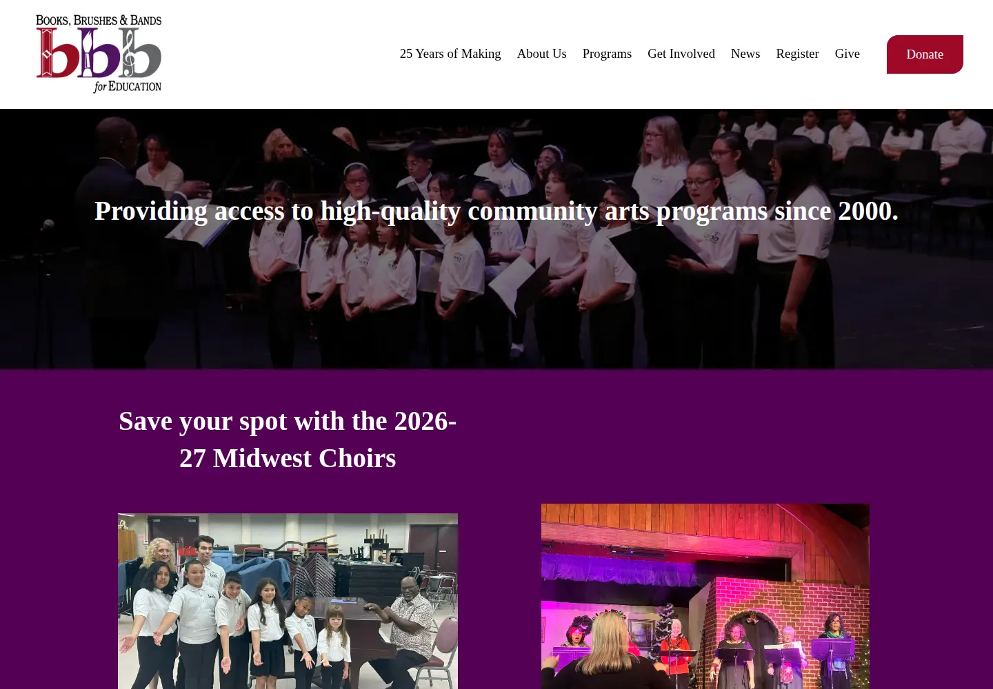 Screenshot of bbb4e.org