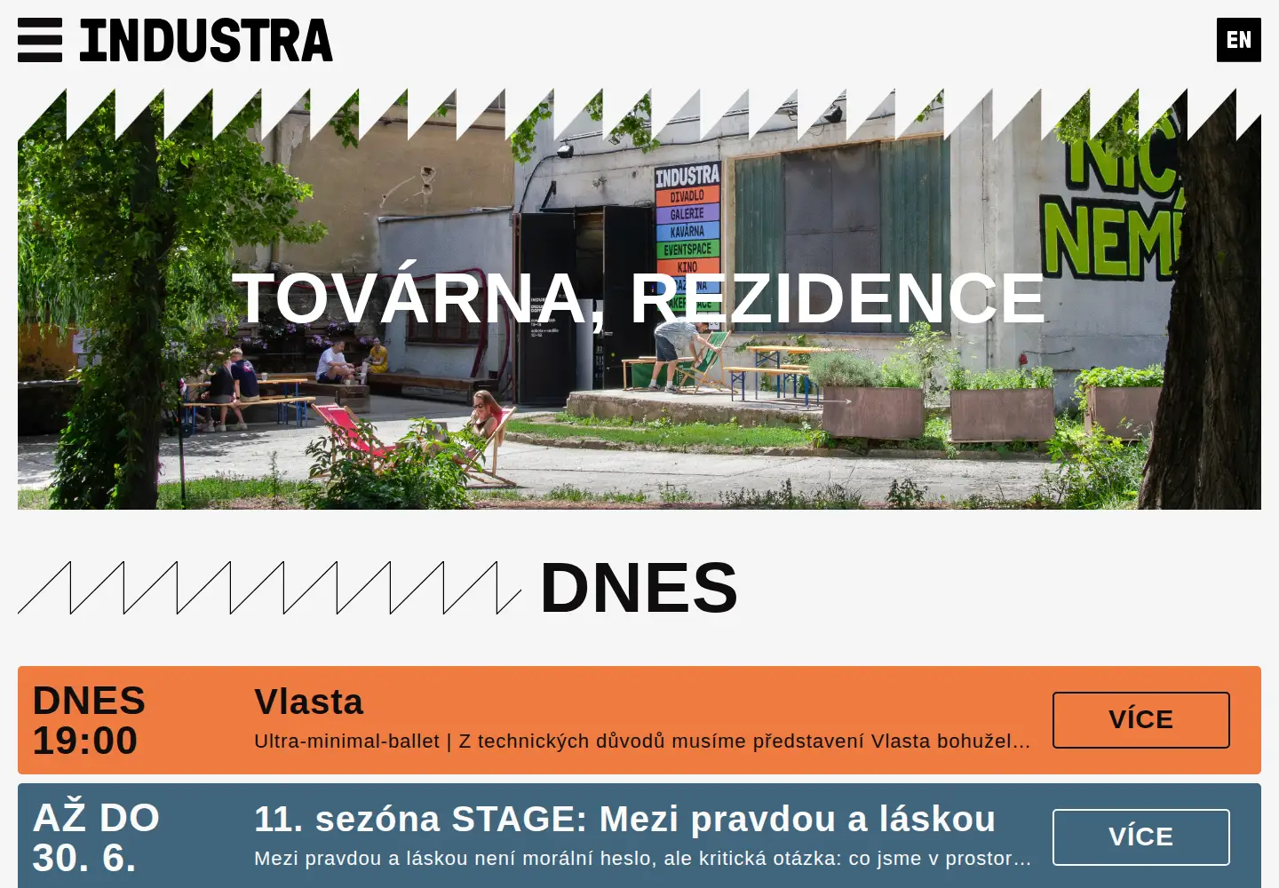 Screenshot of industra.space