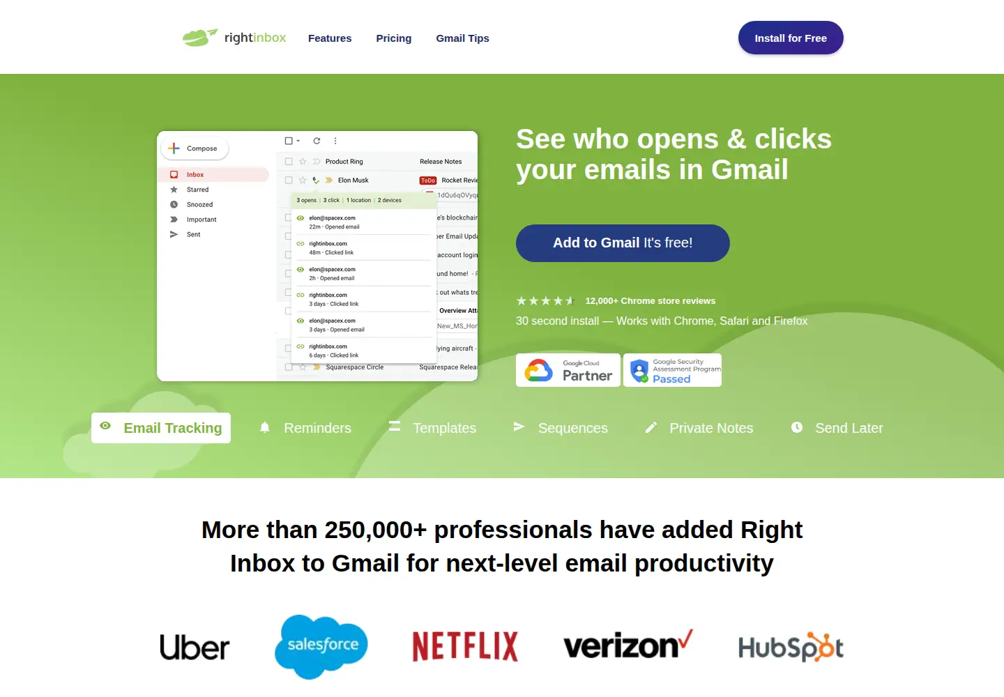 Screenshot of rightinbox.com