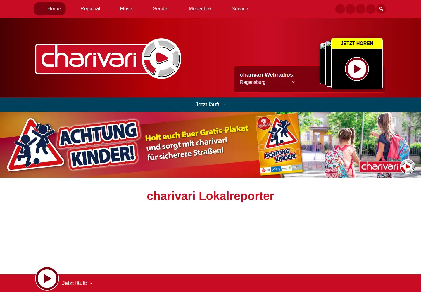 Screenshot of charivari.com