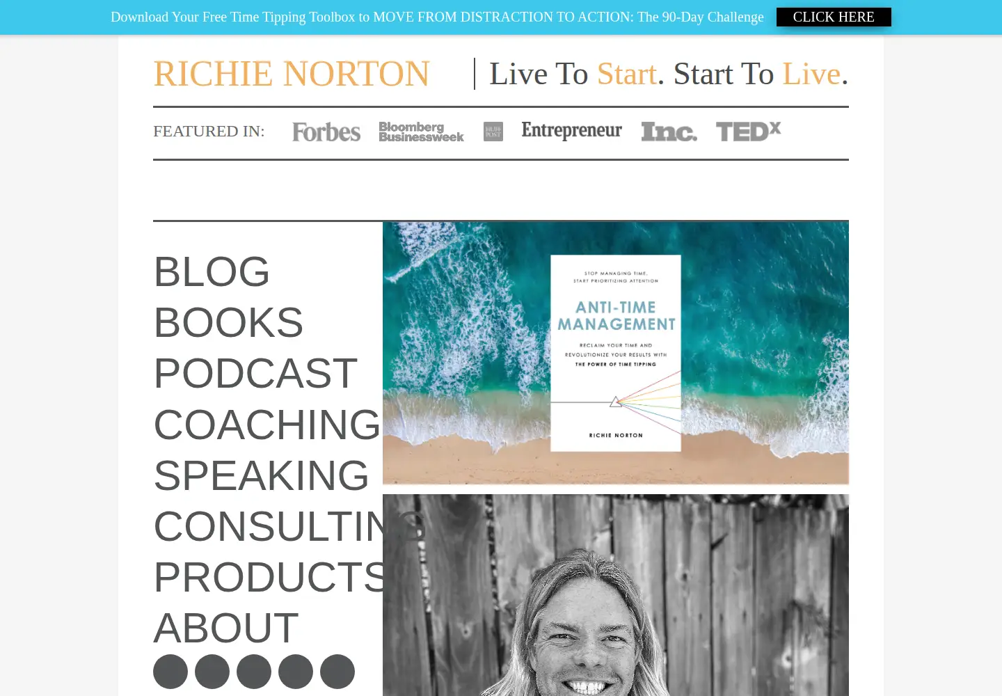 Screenshot of richienorton.com