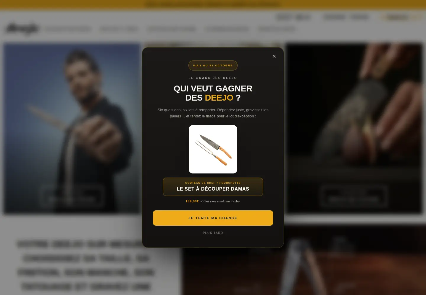 Screenshot of deejo.fr