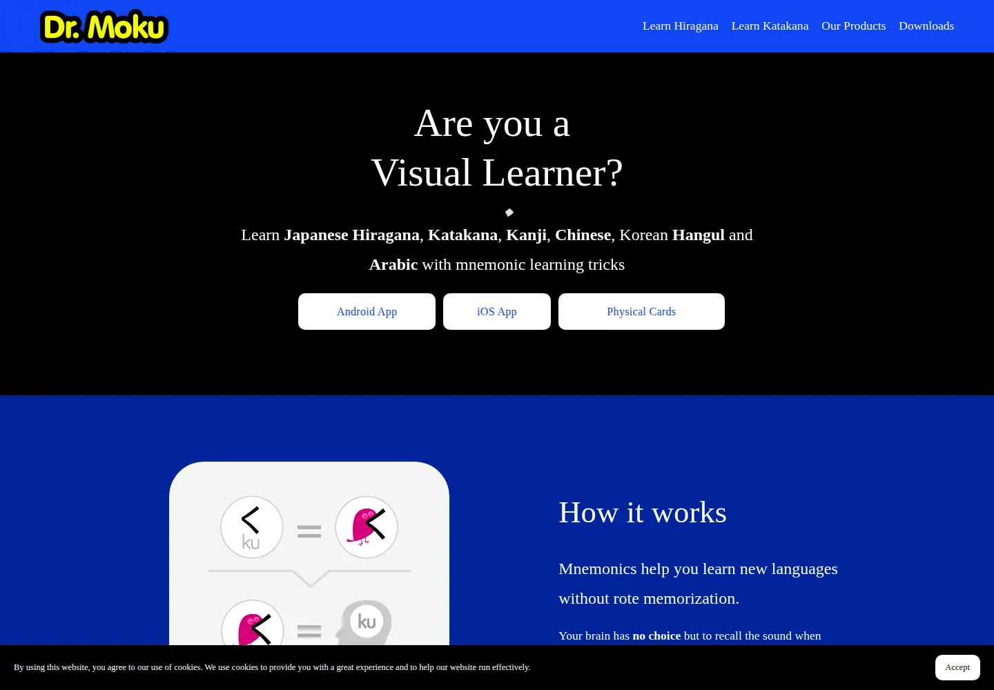 Screenshot of drmoku.com