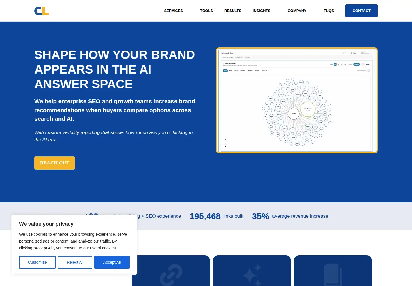 Screenshot of citationlabs.com