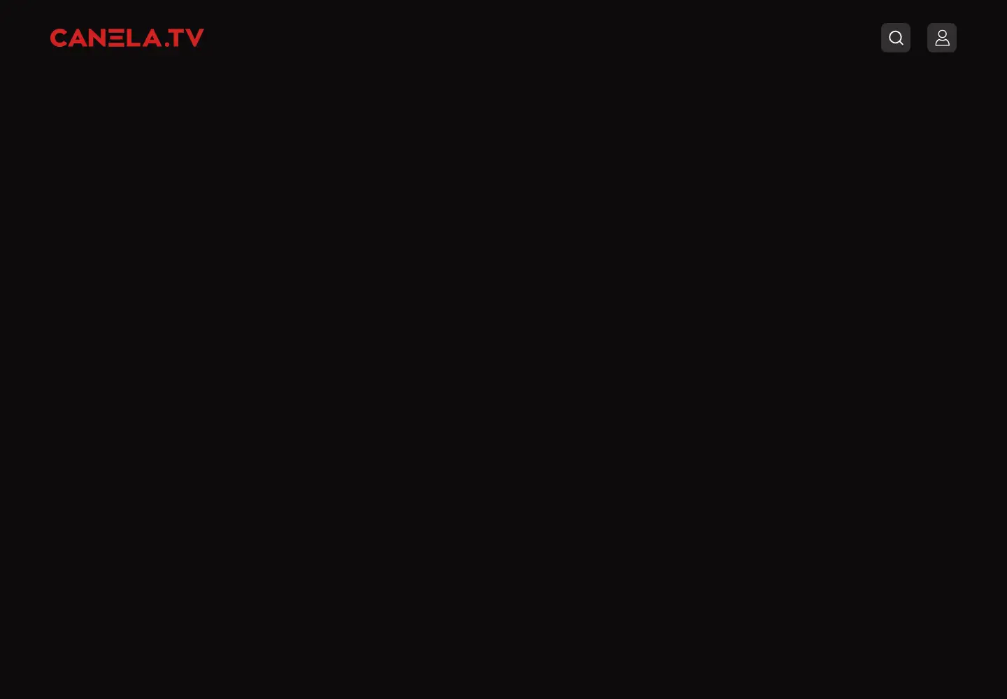 Screenshot of canela.tv