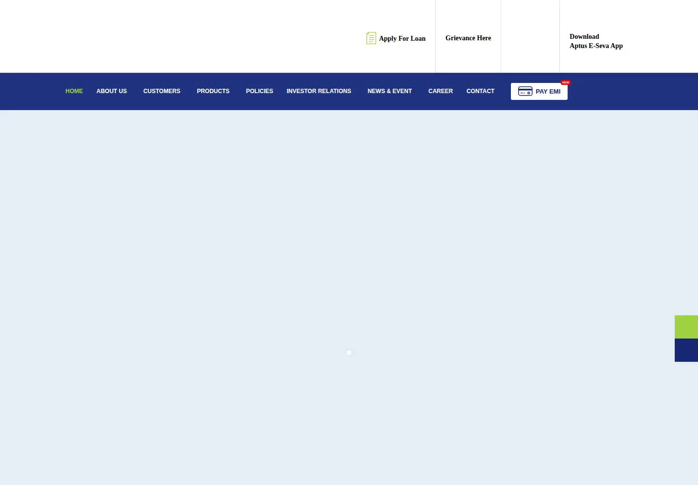 Screenshot of aptusindia.com