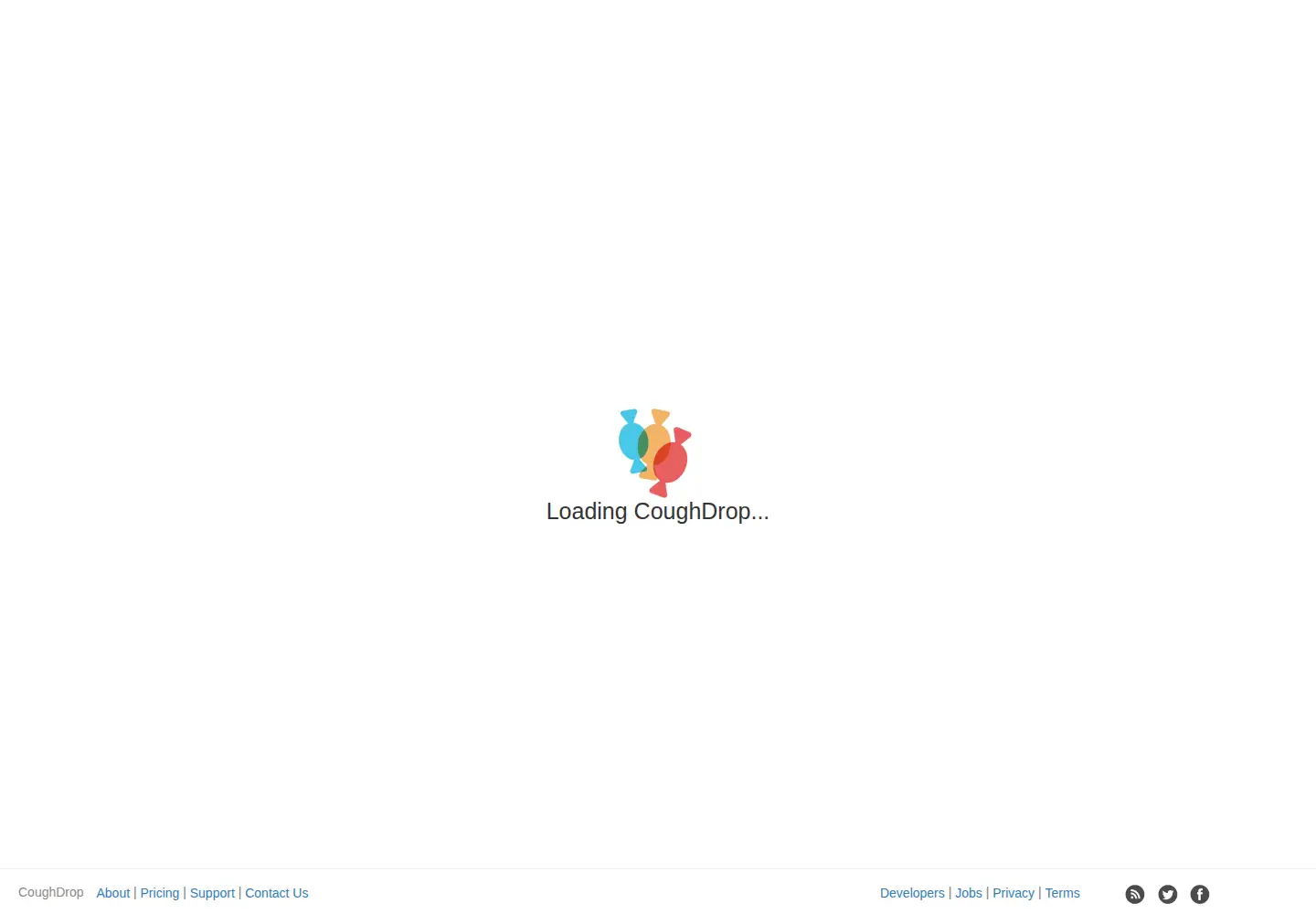 Screenshot of mycoughdrop.com
