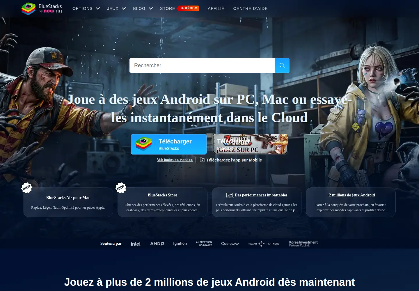 Screenshot of bluestacks.com