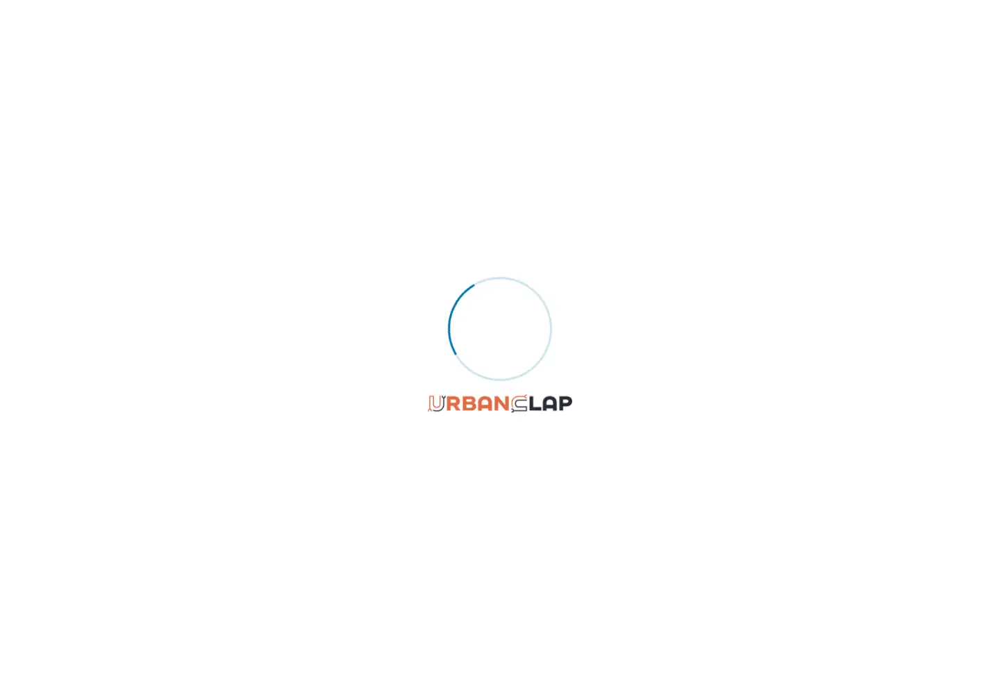 Captured homepage of urbanclap.ae in the current scan