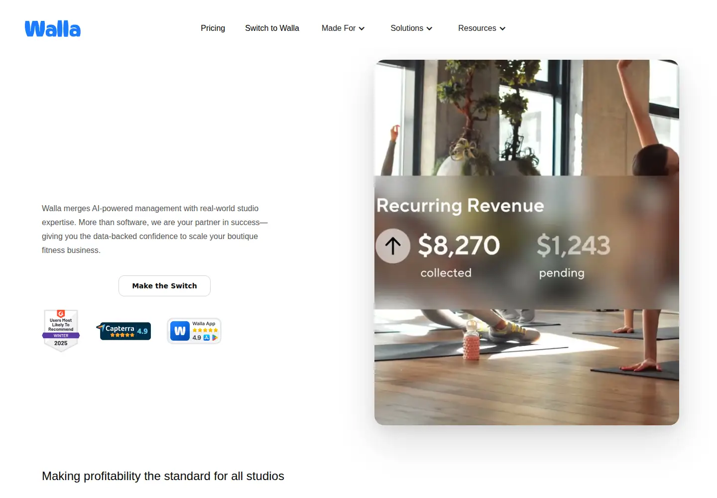 Screenshot of hellowalla.com