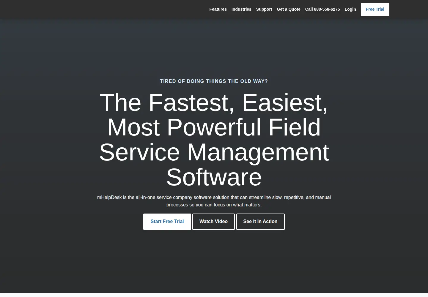 Screenshot of mhelpdesk.com