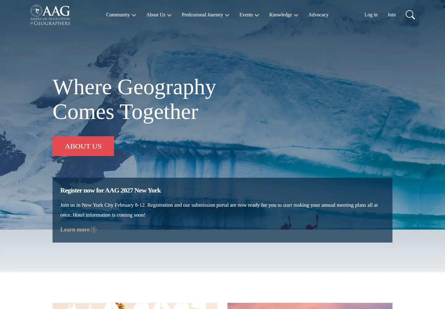 Screenshot of aag.org
