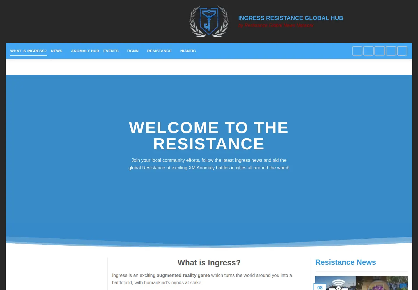 Screenshot of willbe.blue