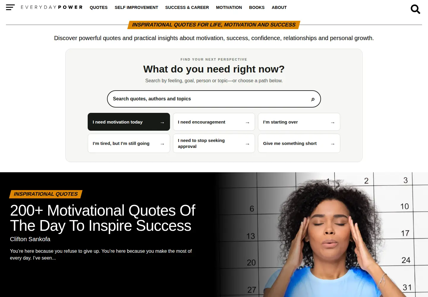 Screenshot of everydaypower.com