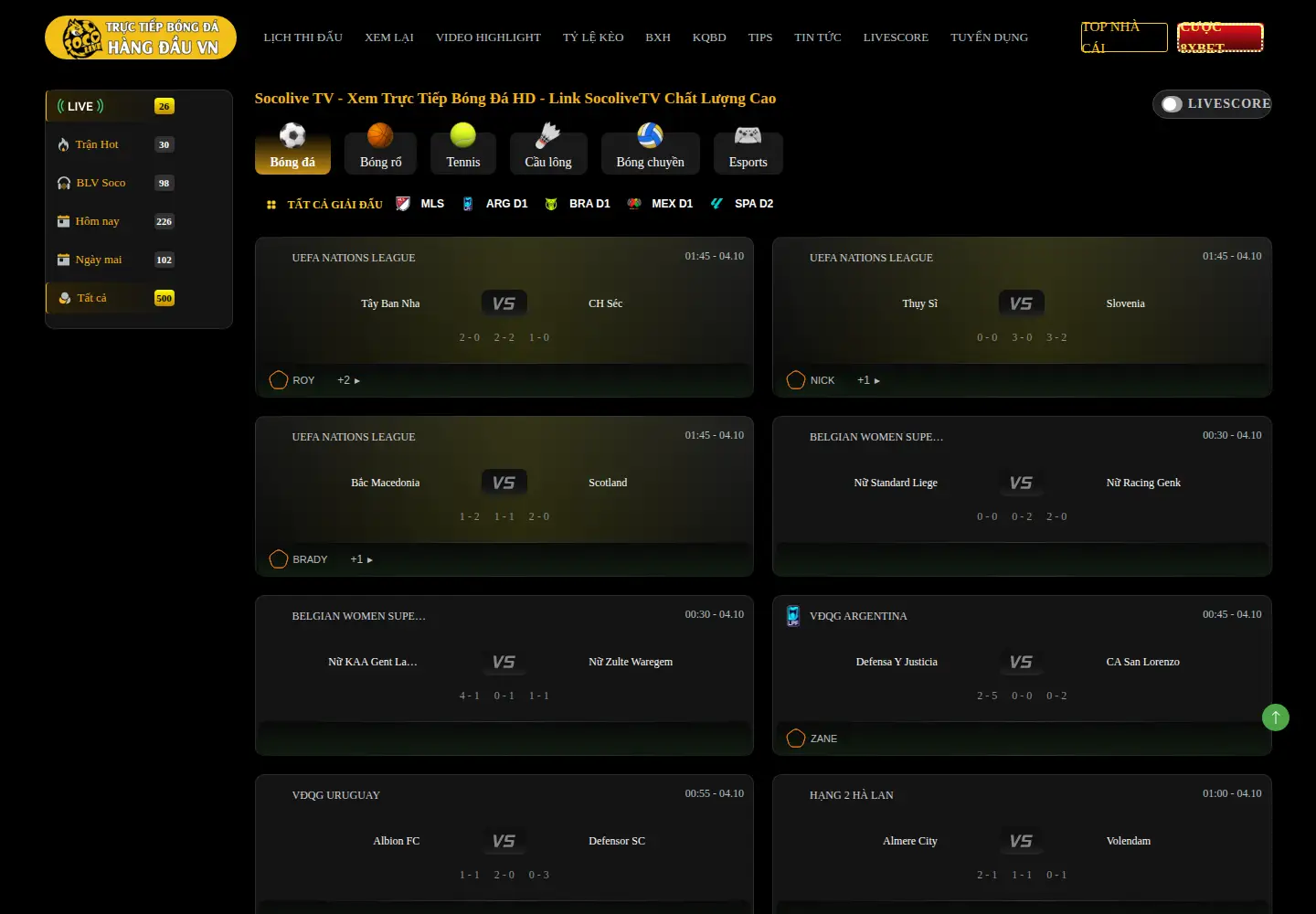 Screenshot of veinteractive.com