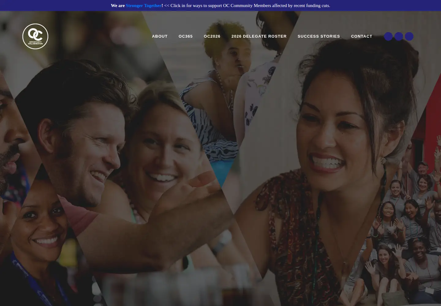 Screenshot of ocimpact.com