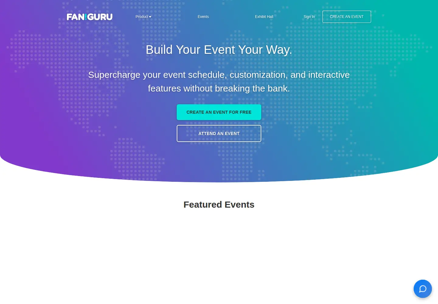 Screenshot of fan.guru