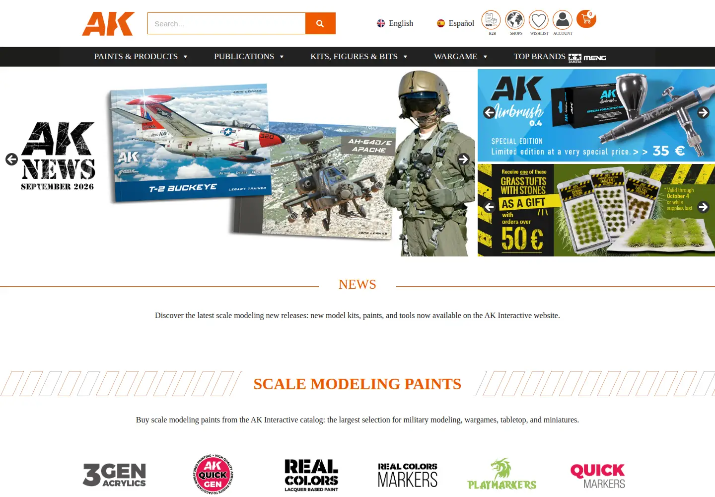 Screenshot of ak-interactive.com