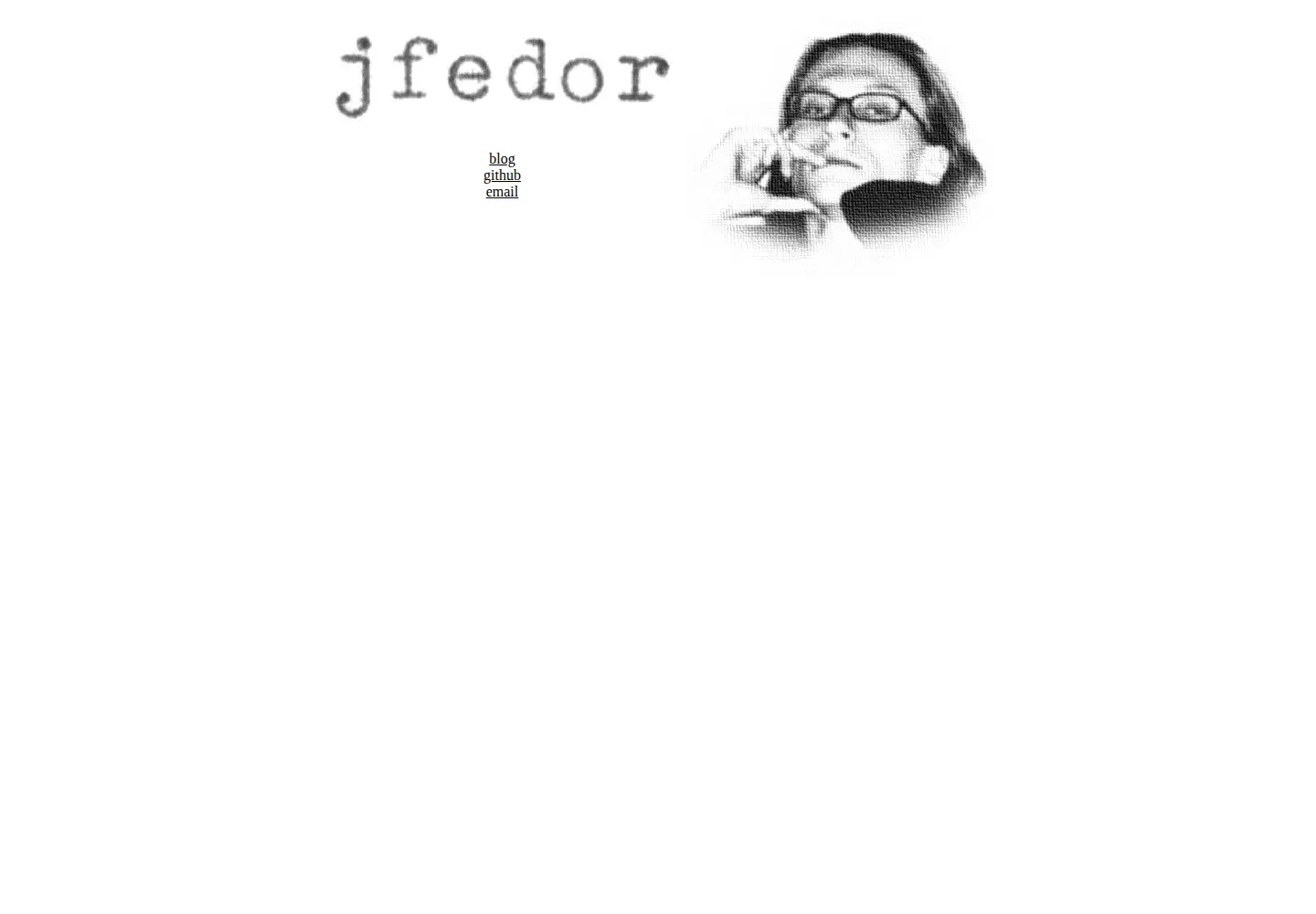 Screenshot of jfedor.org