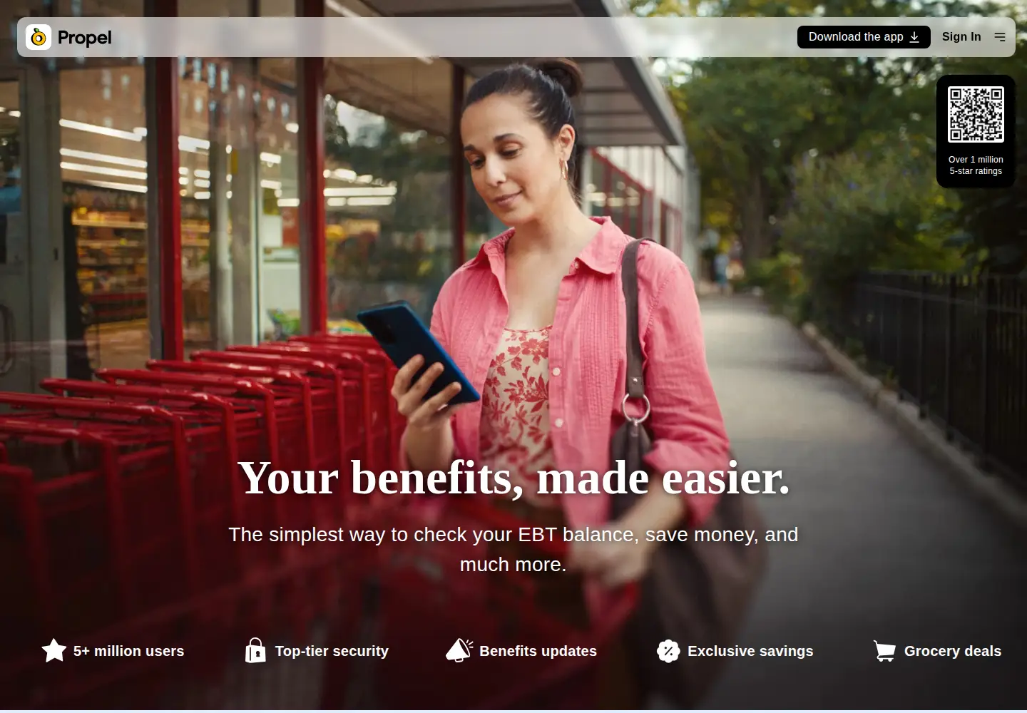 Screenshot of propel.app
