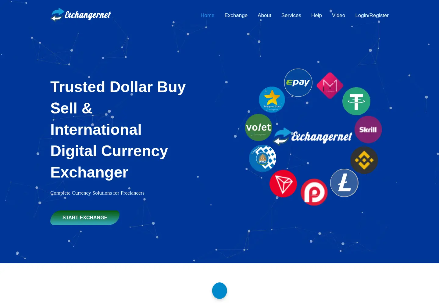 Screenshot of exchangernet.com