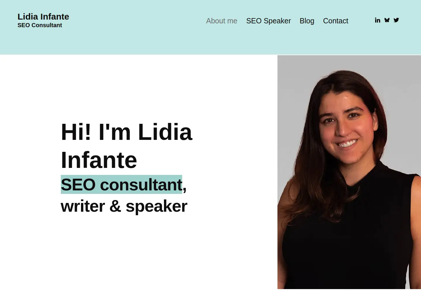Screenshot of lidia-infante.com