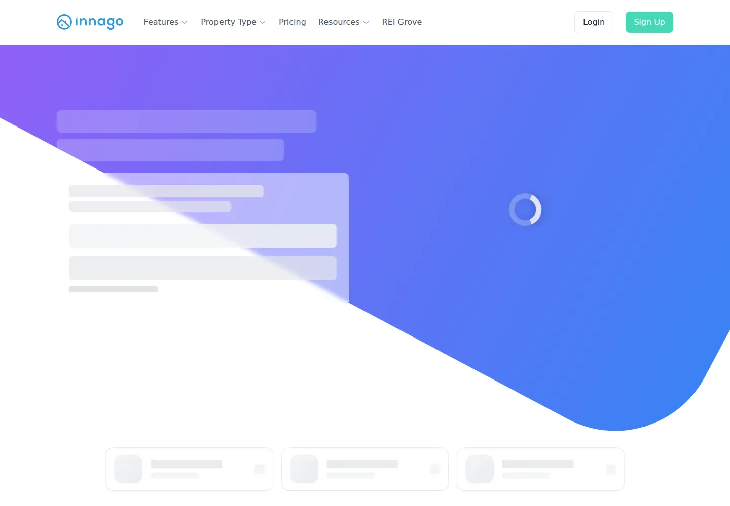 Screenshot of innago.com