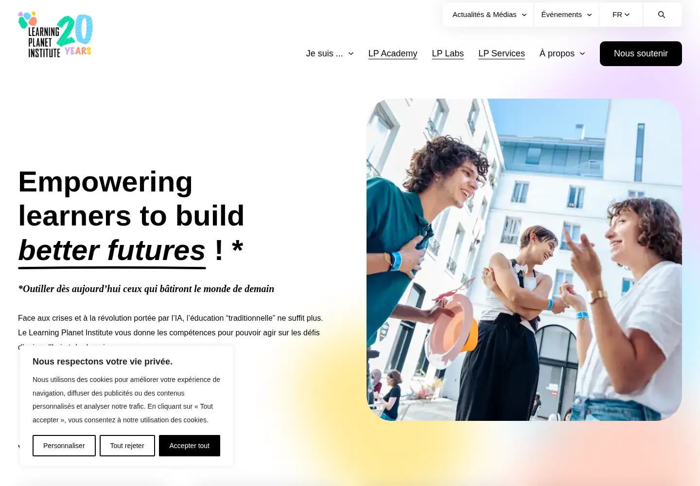 Screenshot of cri-paris.org