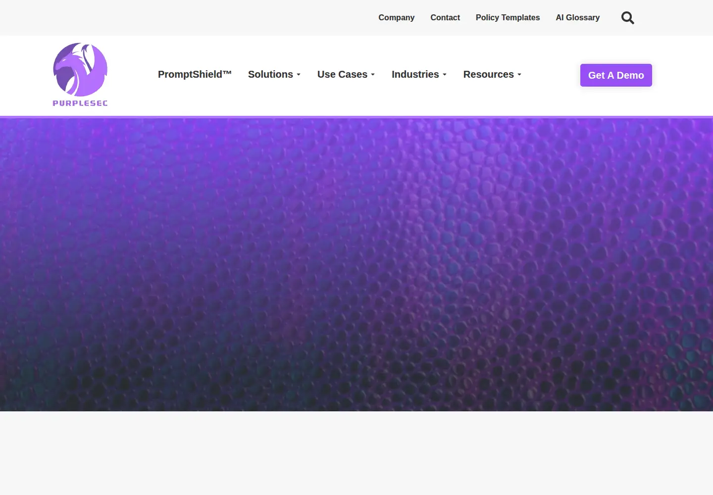 Screenshot of purplesec.us