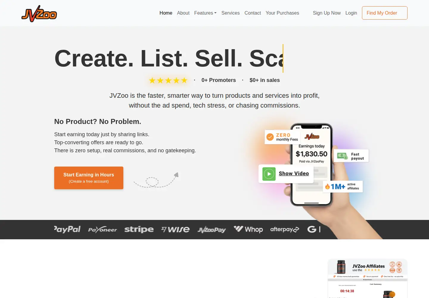 Screenshot of jvz3.com