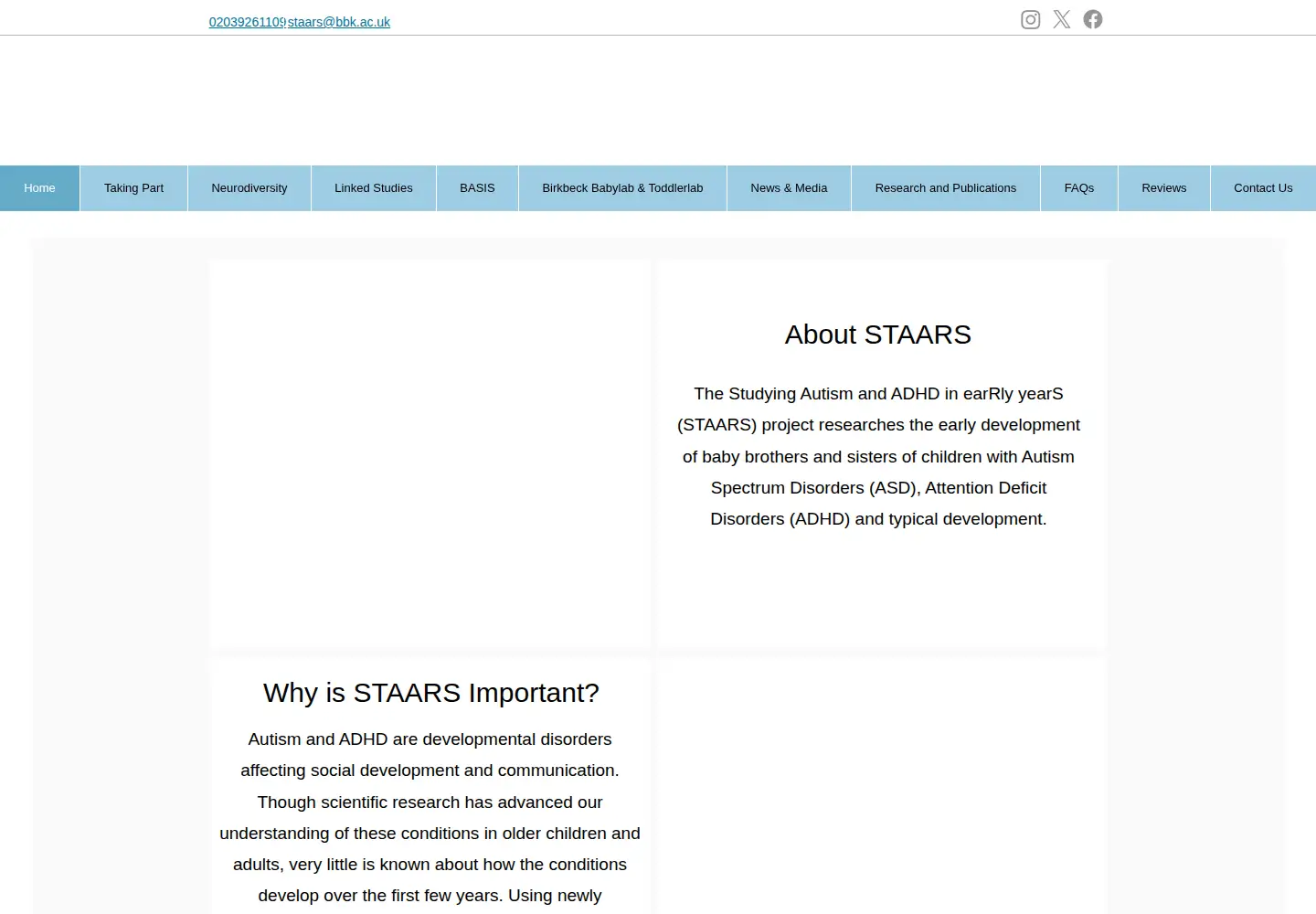 Screenshot of staars.org