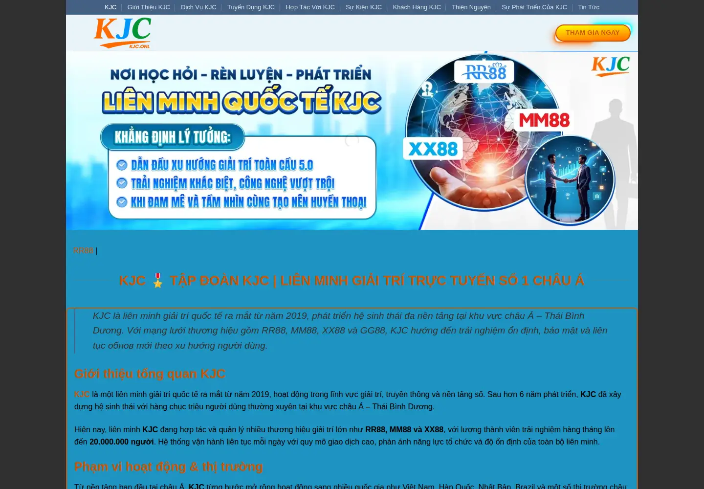 Screenshot of kjc.onl